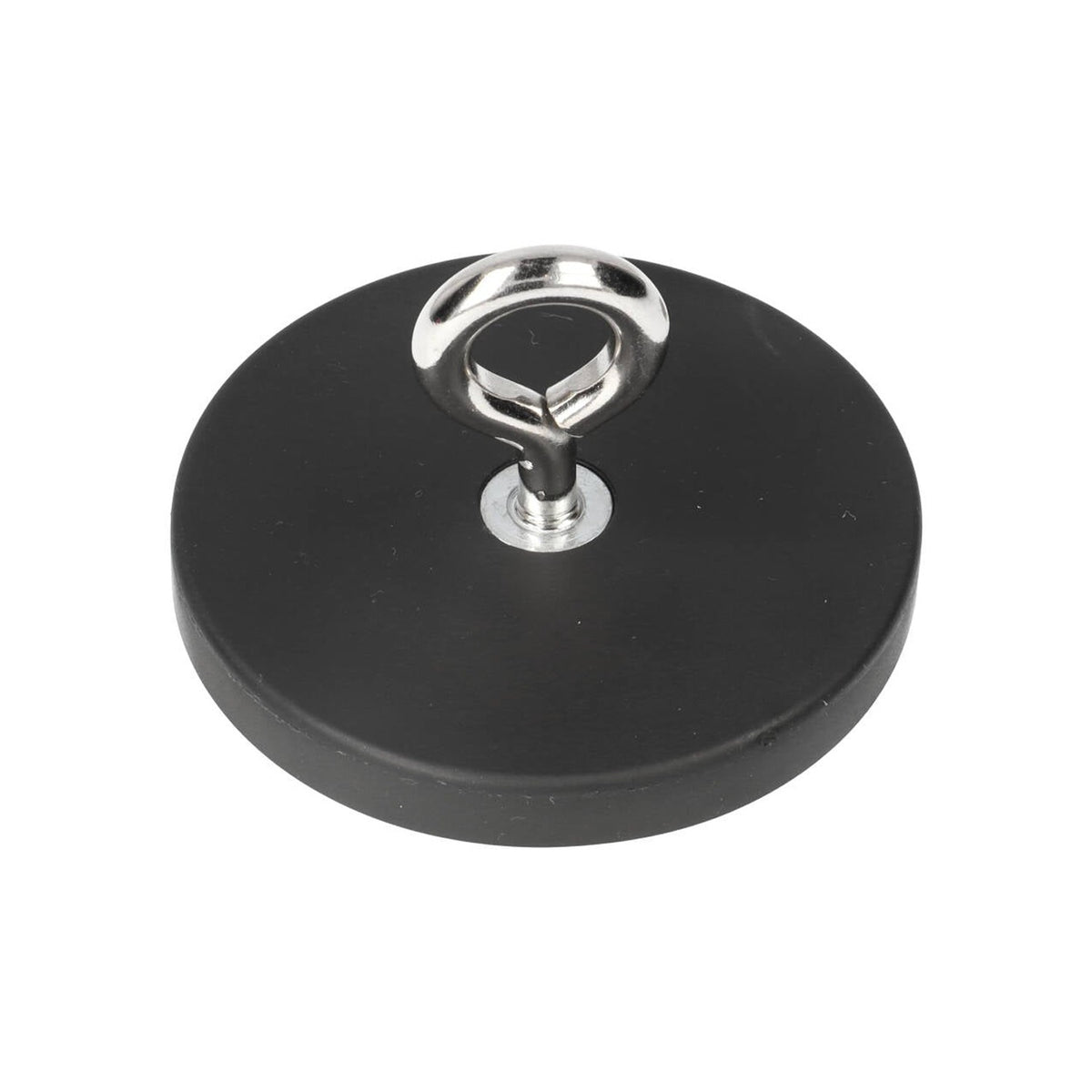 Neodymium Rubber Eye Magnet Ø66 mm N40 Steel Pot