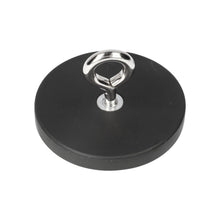 Neodymium Rubber Eye Magnet Ø66 mm N40 Steel Pot