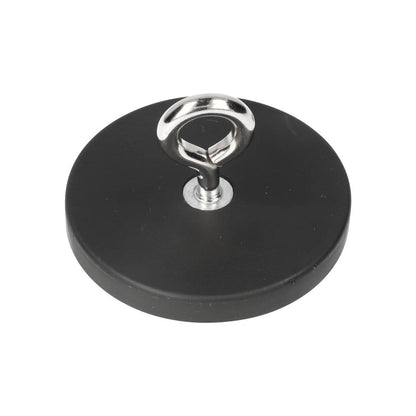 Neodymium Rubber Eye Magnet Ø66 mm N40 Steel Pot
