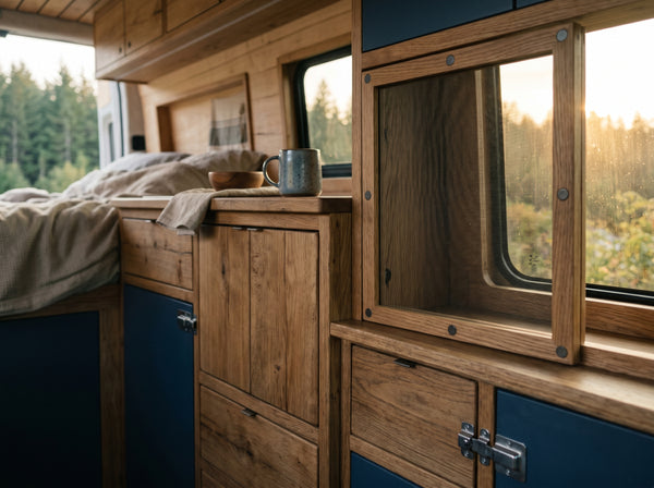 Magnets in camper and caravan building