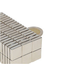 Neodymium Blokmagneet 15 x 15 x 4 mm N45 NiCuNi - Magnetenspecialist Import & Export B.V.
