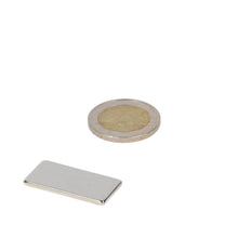 Neodymium Blokmagneet 30 x 15 x 2 mm N42 NiCuNi - Magnetenspecialist Import & Export B.V.
