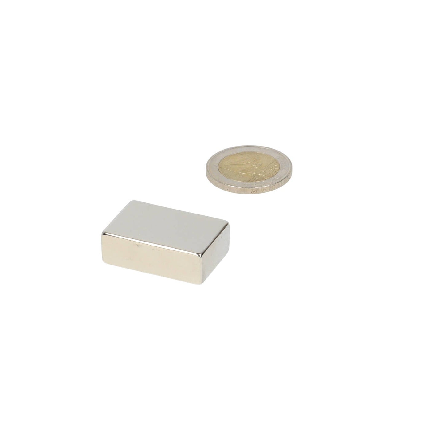 Neodymium Blokmagneet 30 x 20 x 10 mm N45 NiCuNi - Magnetenspecialist Import & Export B.V.