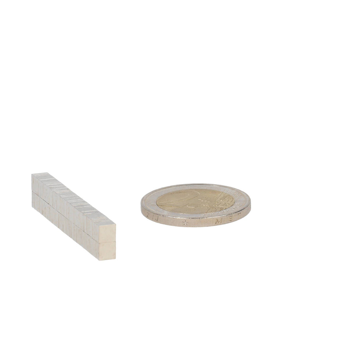 Neodymium Blokmagneet 4 x 4 x 0,9 mm N50 NiCuNi - Magnetenspecialist Import & Export B.V.