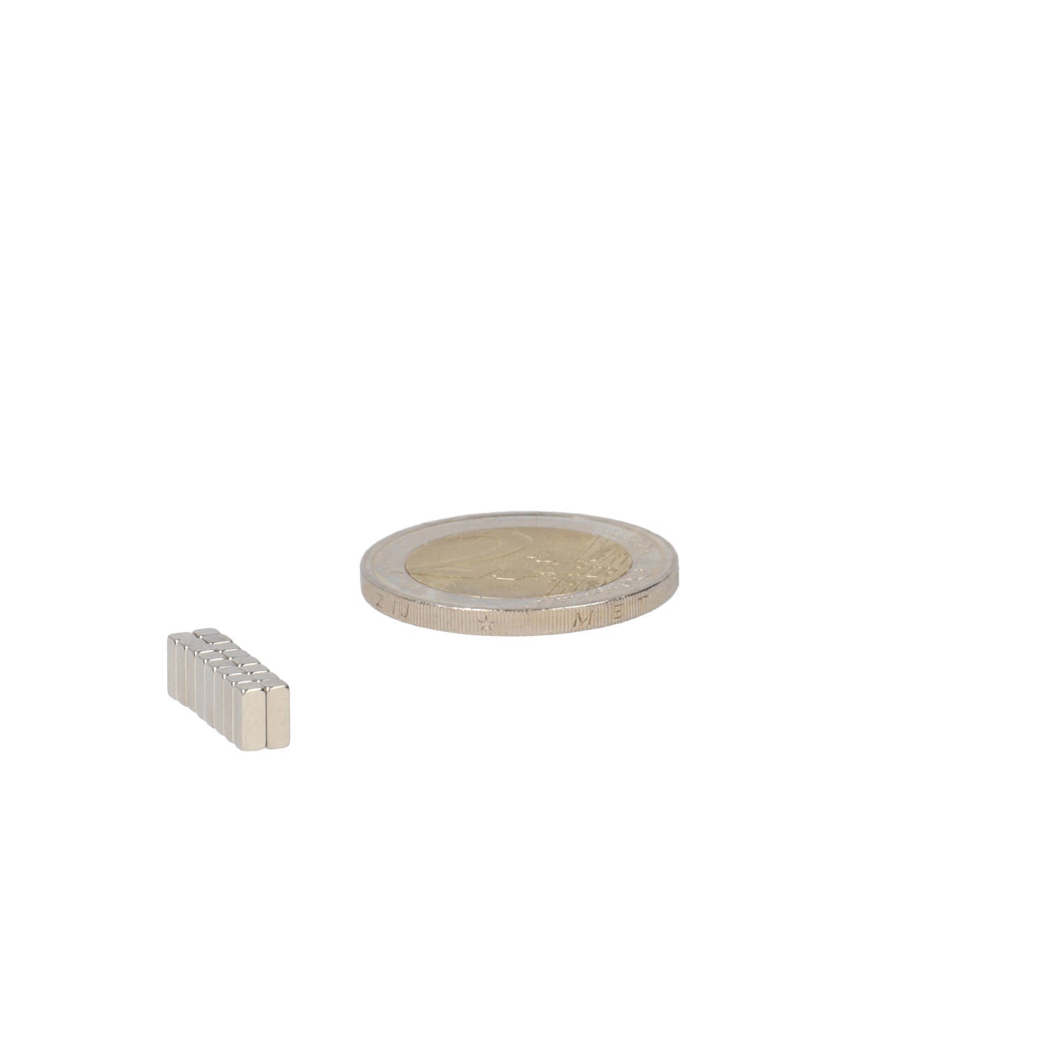 Neodymium Blokmagneet 5 x 2 x 2 mm N45 NiCuNi - Magnetenspecialist Import & Export B.V.