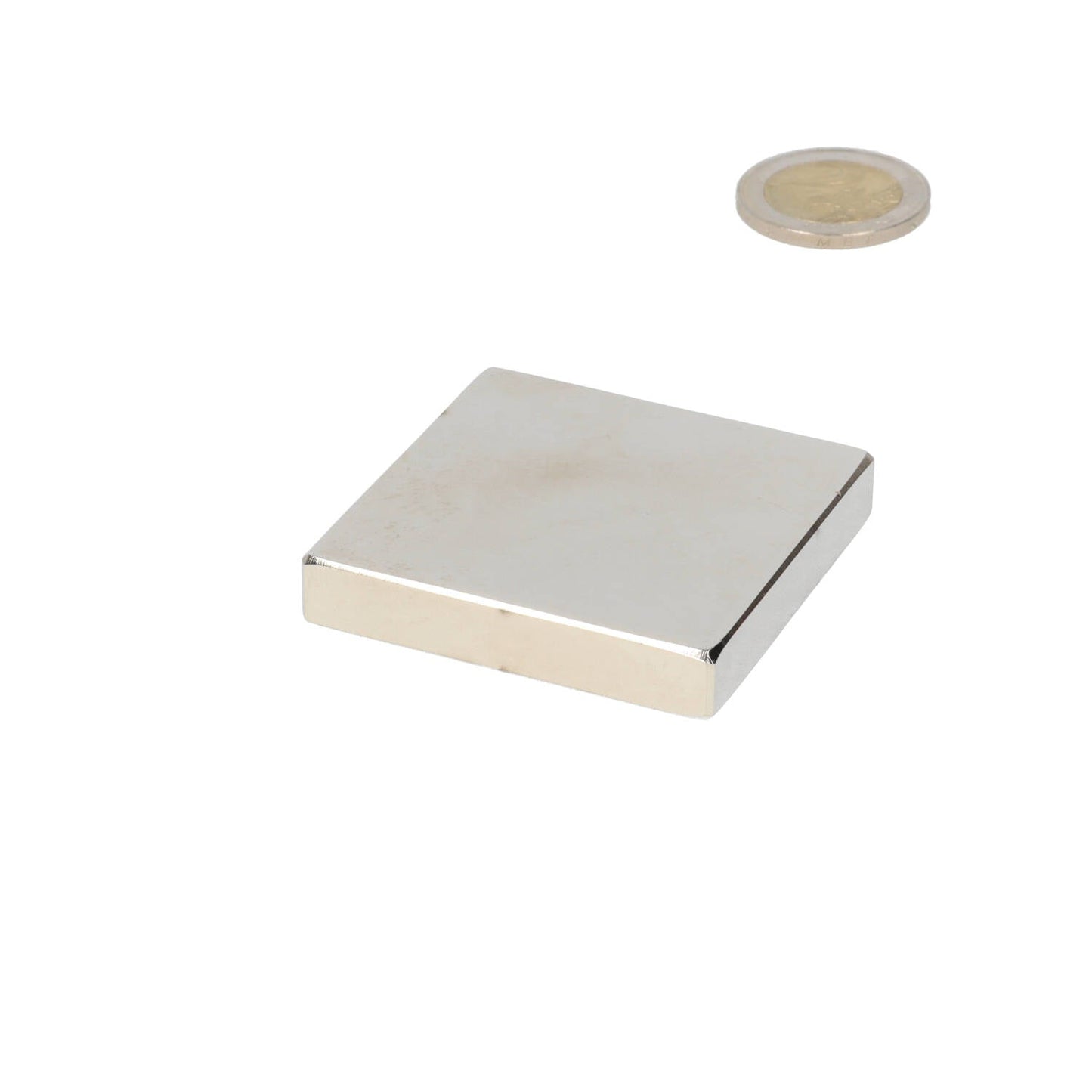Neodymium Blokmagneet 50 x 50 x 9 mm N50 NiCuNi - Magnetenspecialist Import & Export B.V.