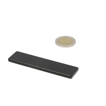 Neodymium Blokmagneet 80 x 20 x 3,9 mm N35 Epoxy - Magnetenspecialist Import & Export B.V.