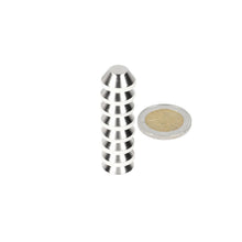 Neodymium Conische magneet 15 x 8 x 5 mm N50 NiCuNi - Magnetenspecialist Import & Export B.V.