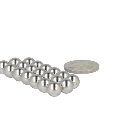 Neodymium Kogelmagneet Ø10 mm N48 NiCuNi - Magnetenspecialist Import & Export B.V.