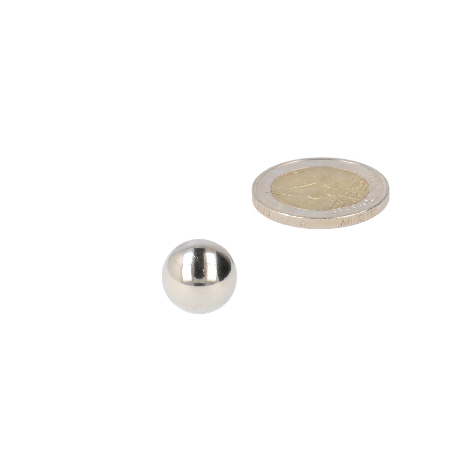 Neodymium Kogelmagneet Ø12,7 mm N48 NiCuNi - Magnetenspecialist Import & Export B.V.