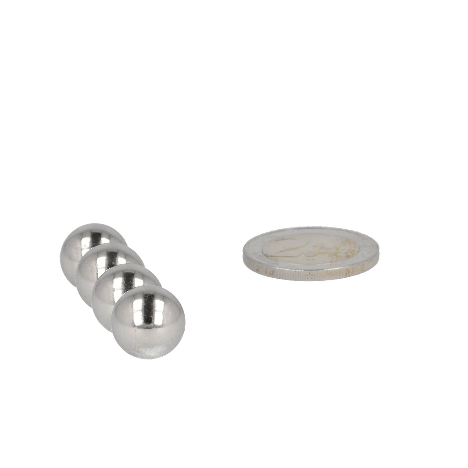 Neodymium Kogelmagneet Ø12,7 mm N48 NiCuNi - Magnetenspecialist Import & Export B.V.