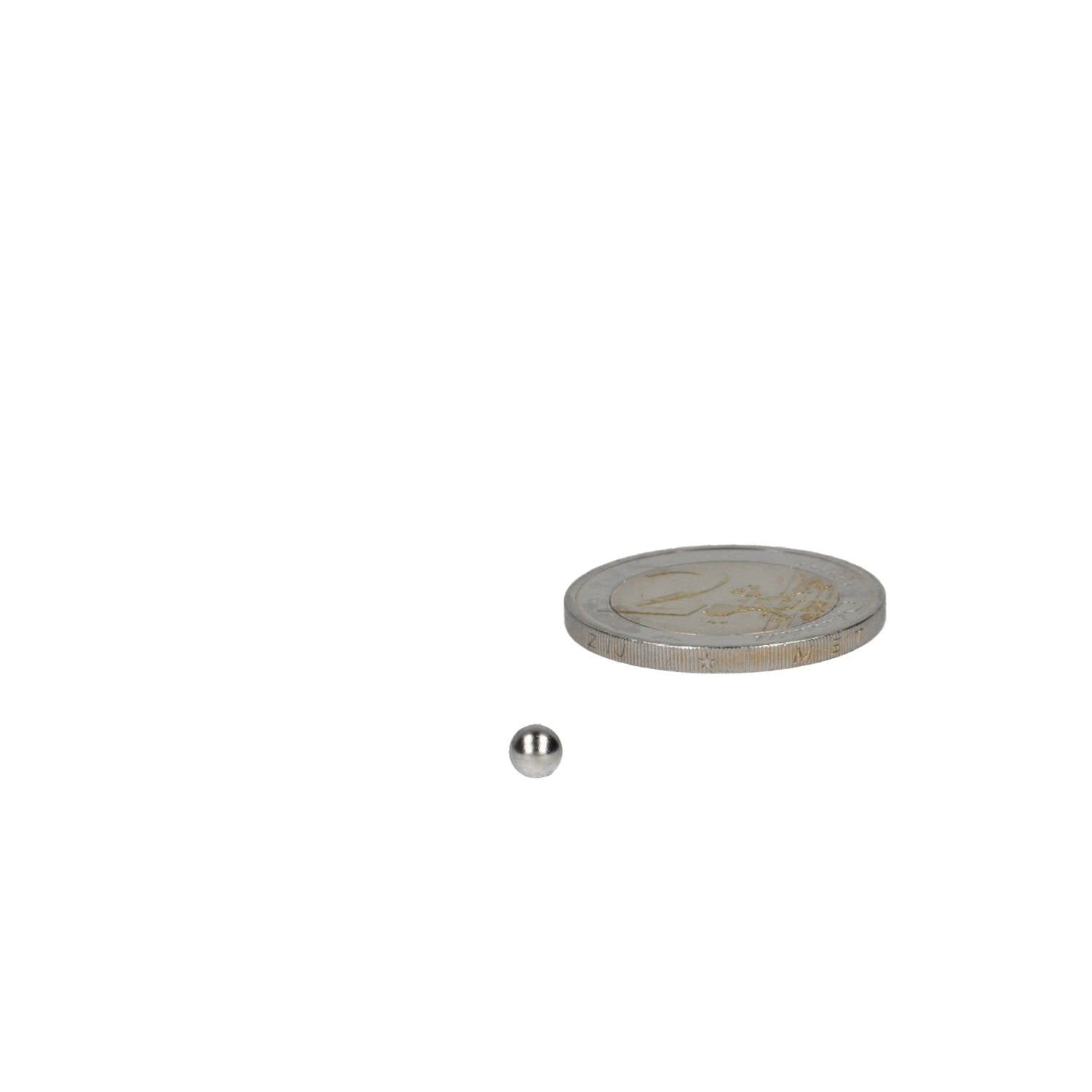 Neodymium Kogelmagneet Ø4 mm N48 NiCuNi - Magnetenspecialist Import & Export B.V.