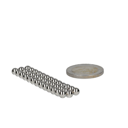 Neodymium Kogelmagneet Ø5 mm N48 NiCuNi - Magnetenspecialist Import & Export B.V.