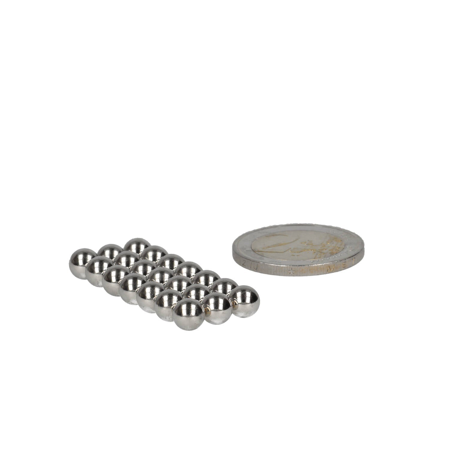 Neodymium Kogelmagneet Ø6 mm N48 NiCuNi - Magnetenspecialist Import & Export B.V.