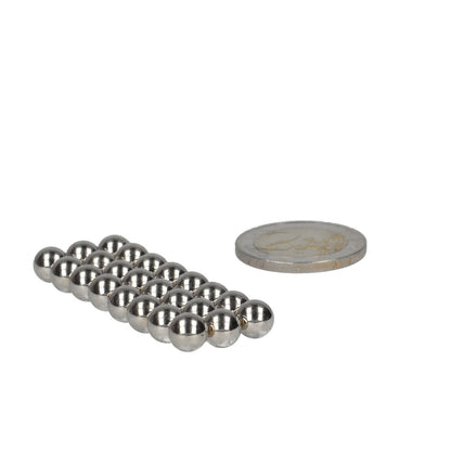Neodymium Kogelmagneet Ø7 mm N48 NiCuNi - Magnetenspecialist Import & Export B.V.