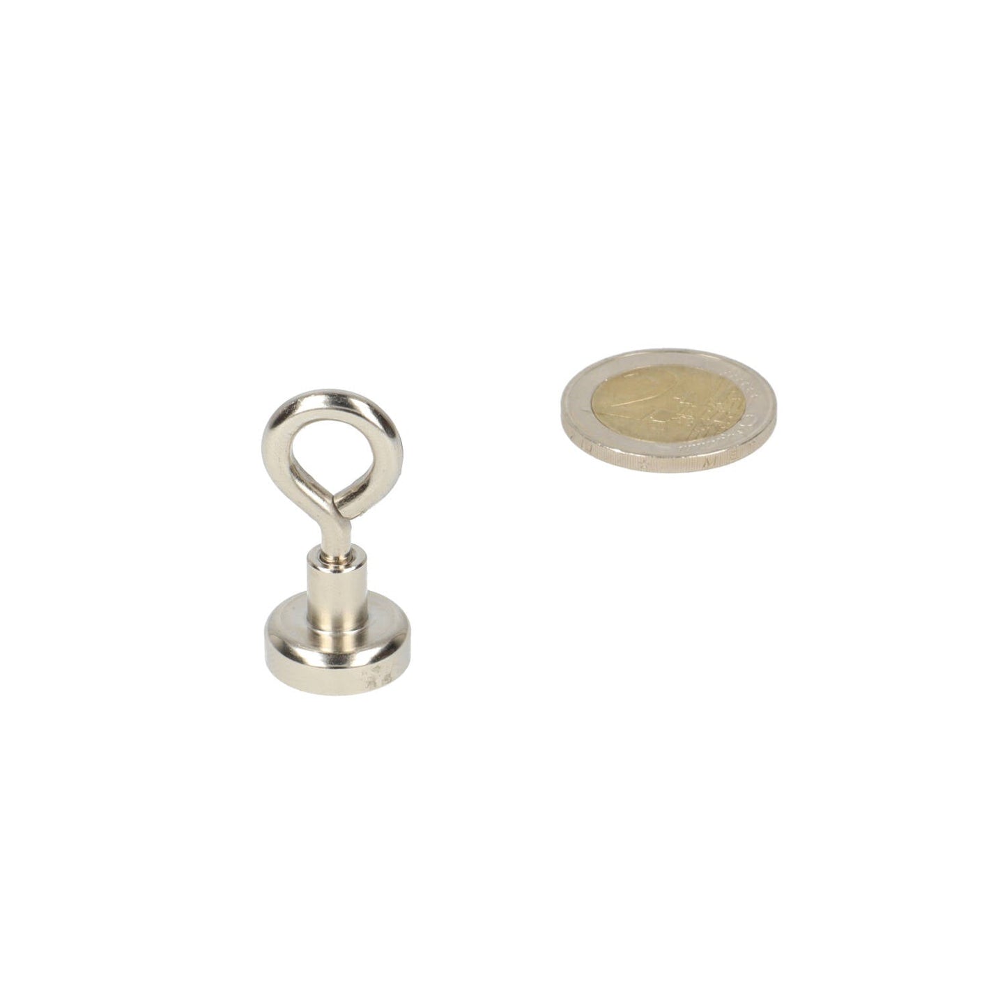 Neodymium Oogmagneet Ø13 x 5 mm N40 Stalen Pot NiCuNi - Magnetenspecialist Import & Export B.V.