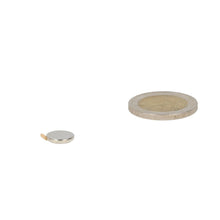 Neodymium Schijfmagneet Ø10 x 1,5 mm N45 NiCuNi zelfklevend - Magnetenspecialist Import & Export B.V.