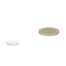 Neodymium Schijfmagneet Ø15 x 1,5 mm N45 NiCuNi zelfklevend - Magnetenspecialist Import & Export B.V.