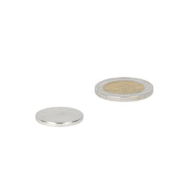 Neodymium Schijfmagneet Ø20 x 2 mm N35 NiCuNi zelfklevend - Magnetenspecialist Import & Export B.V.