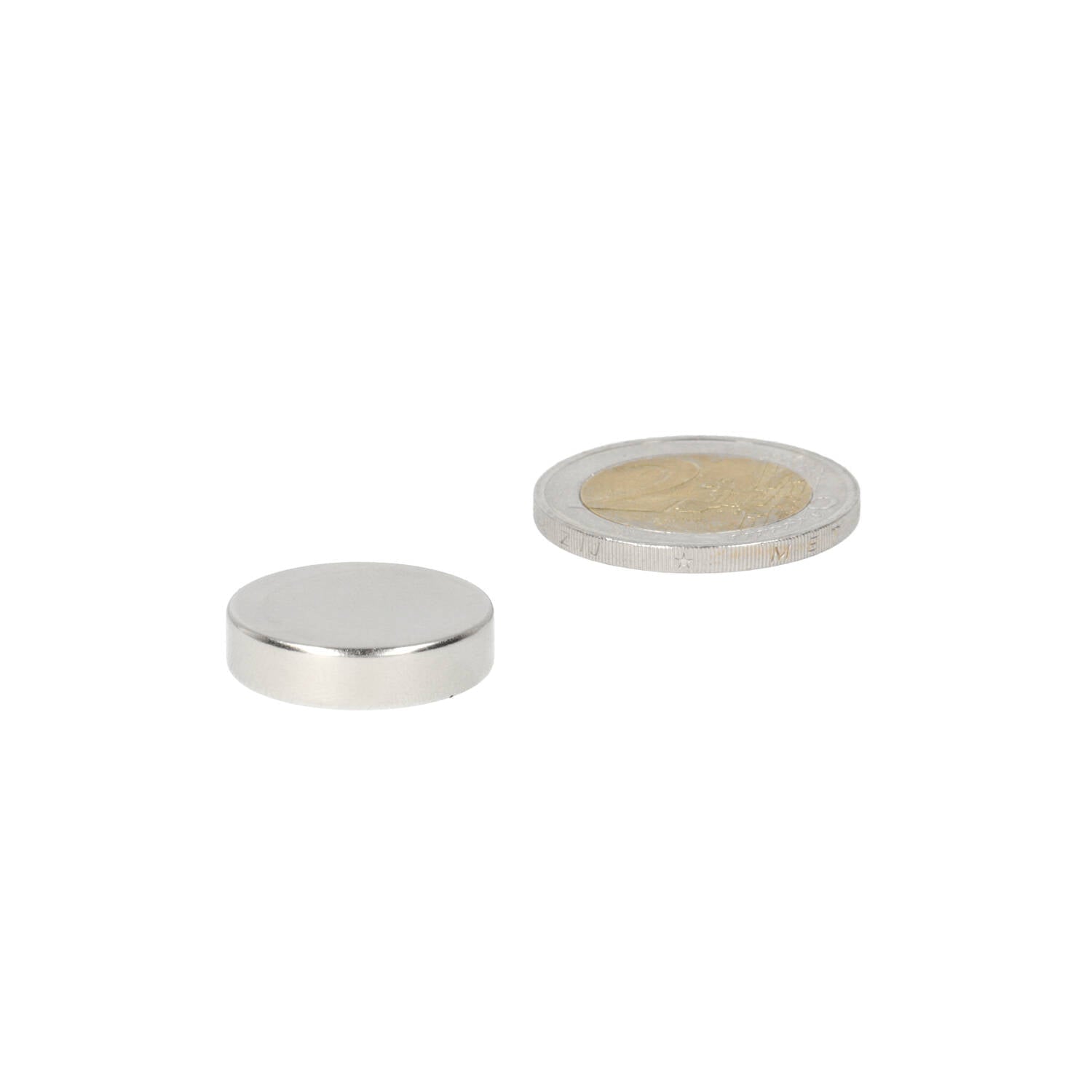 Neodymium Schijfmagneet Ø20 x 5 mm N35 NiCuNi - Magnetenspecialist Import & Export B.V.