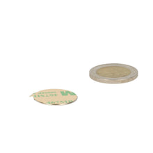 Neodymium Schijfmagneet Ø22 x 1 mm N48 NiCuNi zelfklevend - Magnetenspecialist Import & Export B.V.