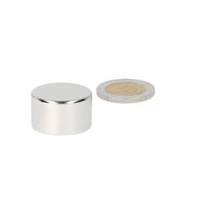 Neodymium Schijfmagneet Ø25 x 15 mm N48 NiCuNi - Magnetenspecialist Import & Export B.V.