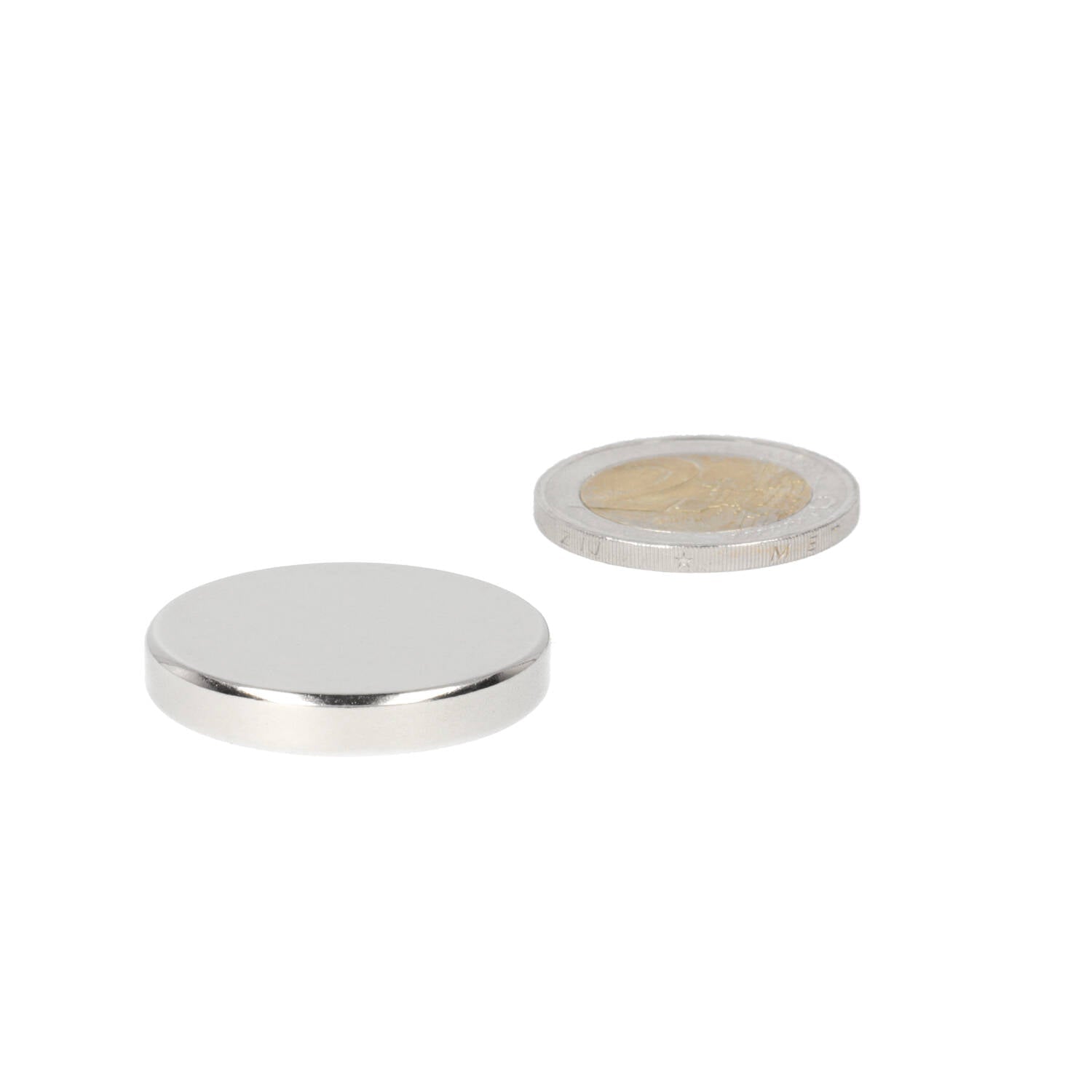 Neodymium Schijfmagneet Ø30 x 5 mm N48 NiCuNi - Magnetenspecialist Import & Export B.V.