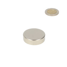 Neodymium Schijfmagneet Ø35 x 10 mm N48 NiCuNi - Magnetenspecialist Import & Export B.V.