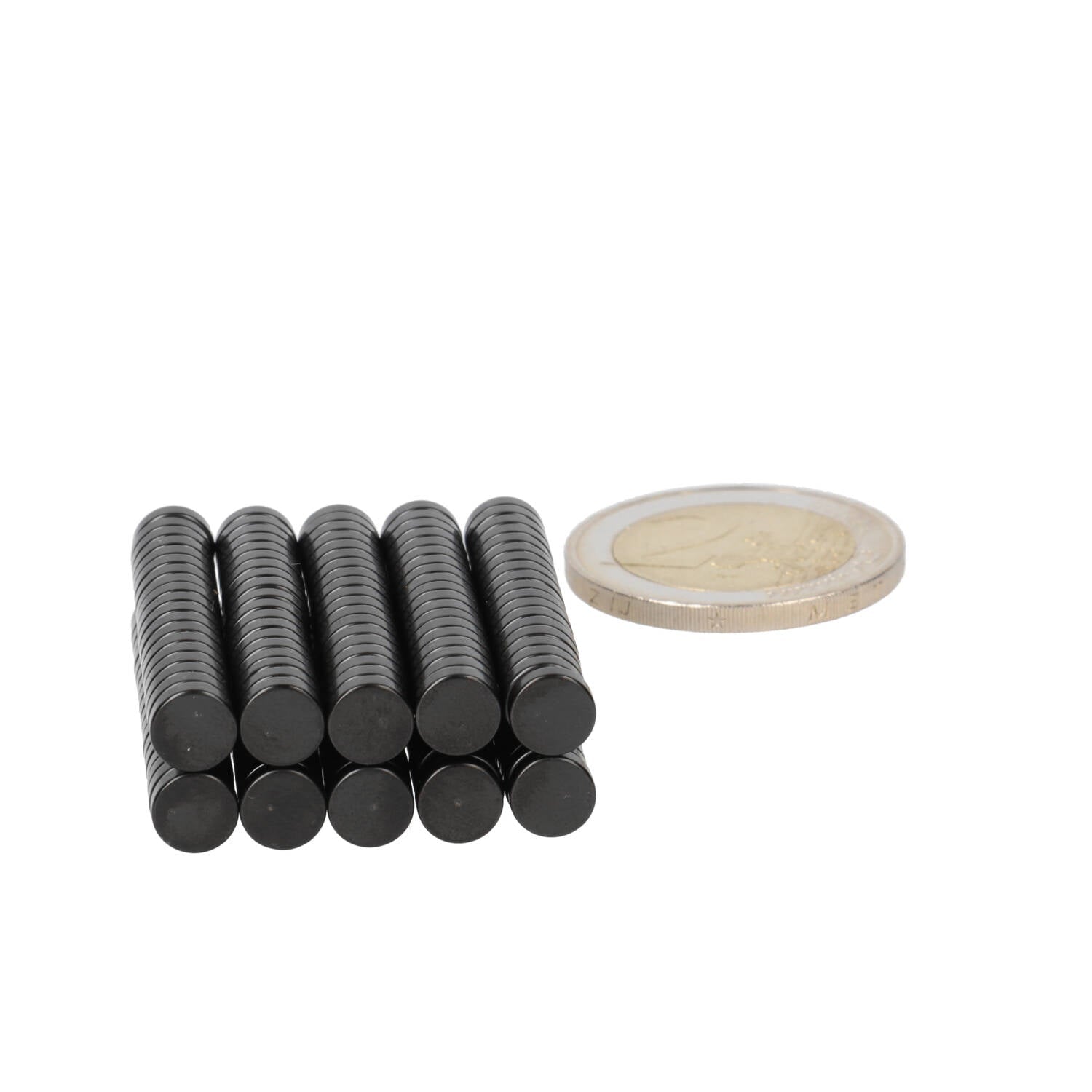Neodymium Schijfmagneet Ø6 x 2 mm N48 Epoxy - Magnetenspecialist Import & Export B.V.