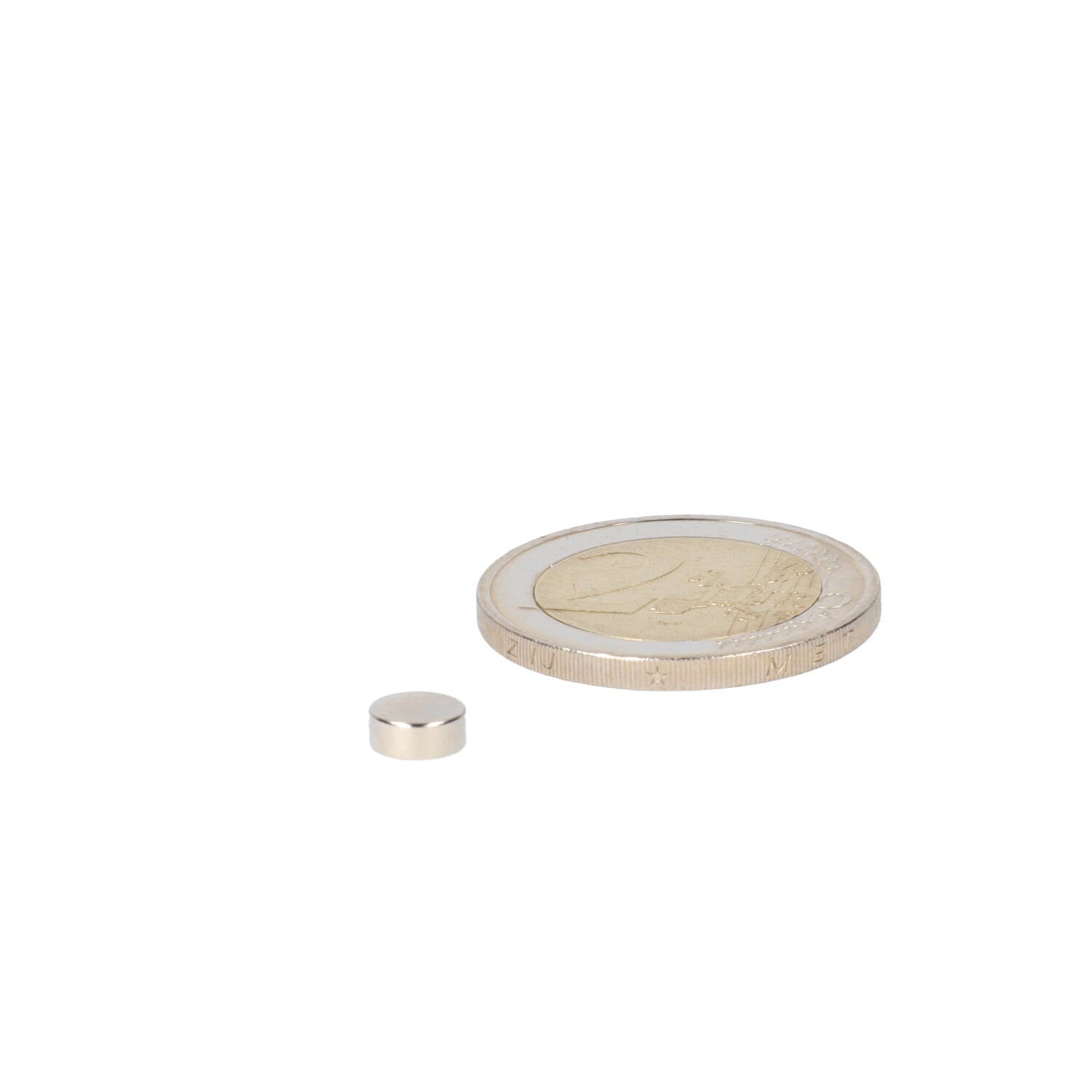 Neodymium Schijfmagneet Ø6 x 2,5 mm N48 NiCuNi diametraal gemagnetiseerd - Magnetenspecialist Import & Export B.V.