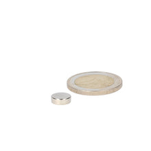 Neodymium Schijfmagneet Ø9 x 3 mm N48 NiCuNi diametraal gemagnetiseerd - Magnetenspecialist Import & Export B.V.