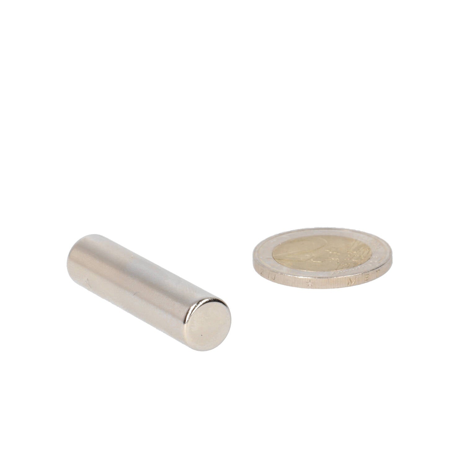 Neodymium Staafmagneet Ø10 x 50 mm N48 NiCuNi diametraal gemagnetiseerd - Magnetenspecialist Import & Export B.V.