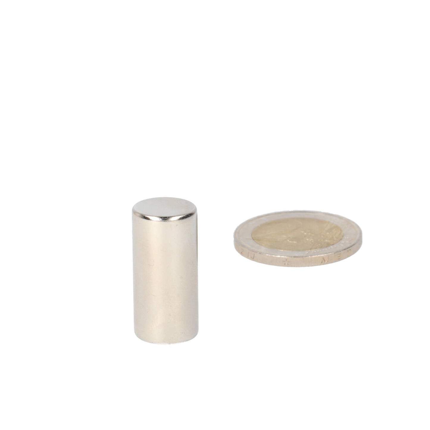 Neodymium Staafmagneet Ø12 x 25 mm N45 NiCuNi - Magnetenspecialist Import & Export B.V.