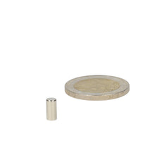 Neodymium Staafmagneet Ø4 x 8 mm N48 NiCuNi - Magnetenspecialist Import & Export B.V.