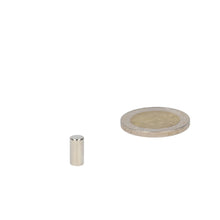 Neodymium Staafmagneet Ø5 x 10 mm N48 NiCuNi - Magnetenspecialist Import & Export B.V.
