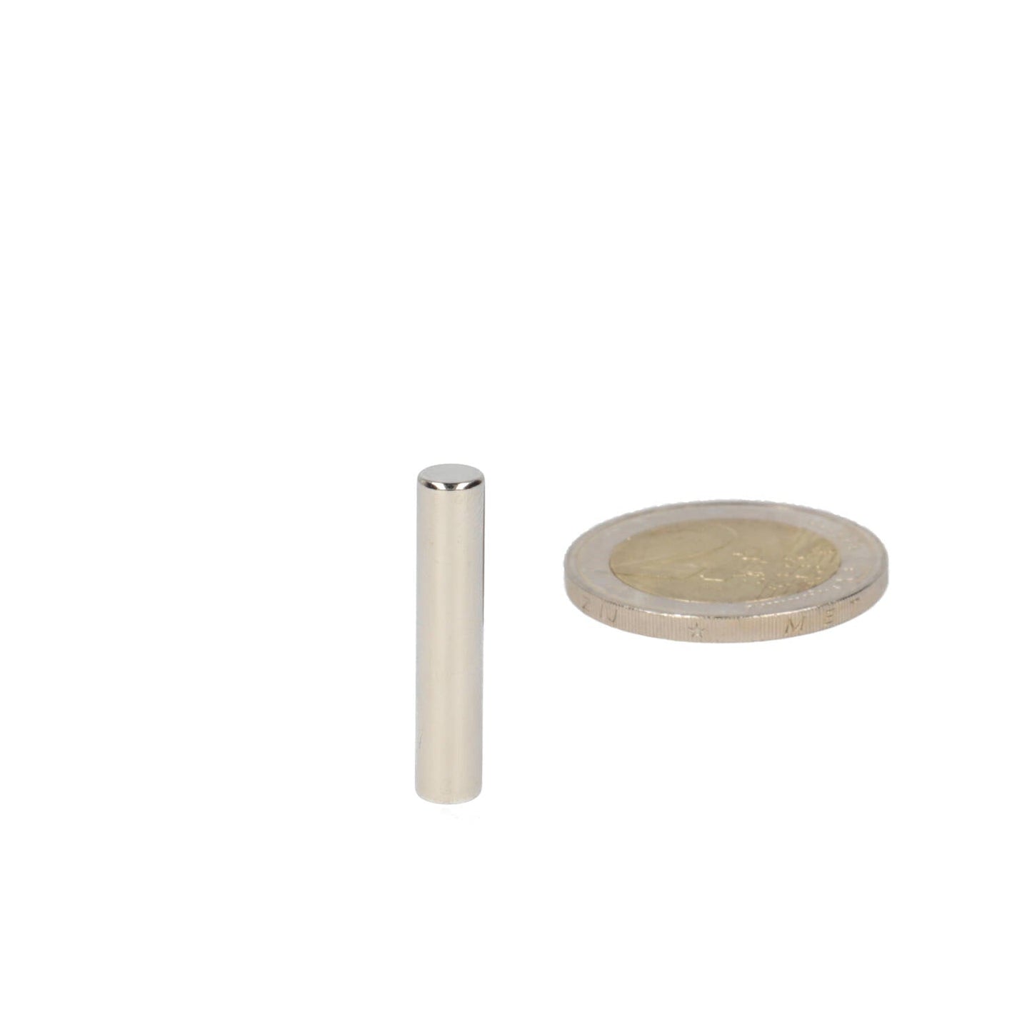 Neodymium Staafmagneet Ø5 x 25 mm N48 NiCuNi - Magnetenspecialist Import & Export B.V.
