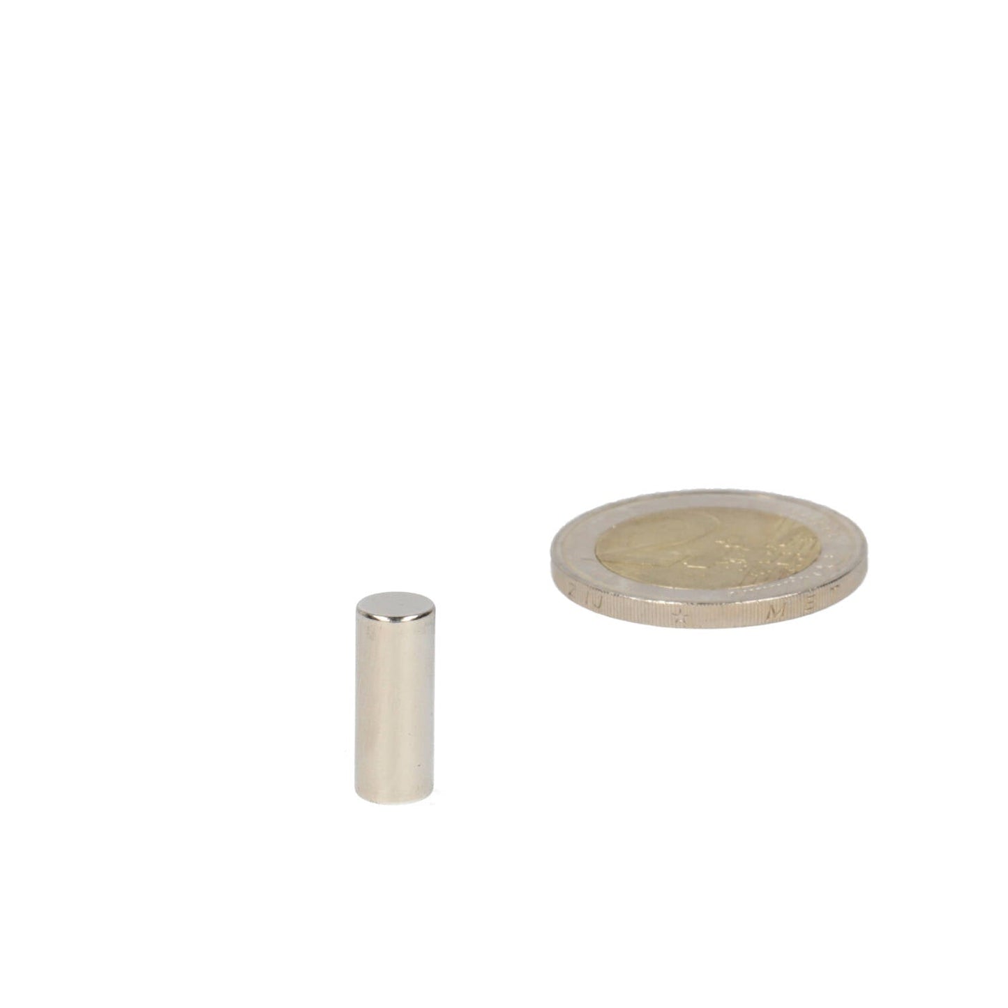 Neodymium Staafmagneet Ø6 x 15 mm N48 NiCuNi - Magnetenspecialist Import & Export B.V.