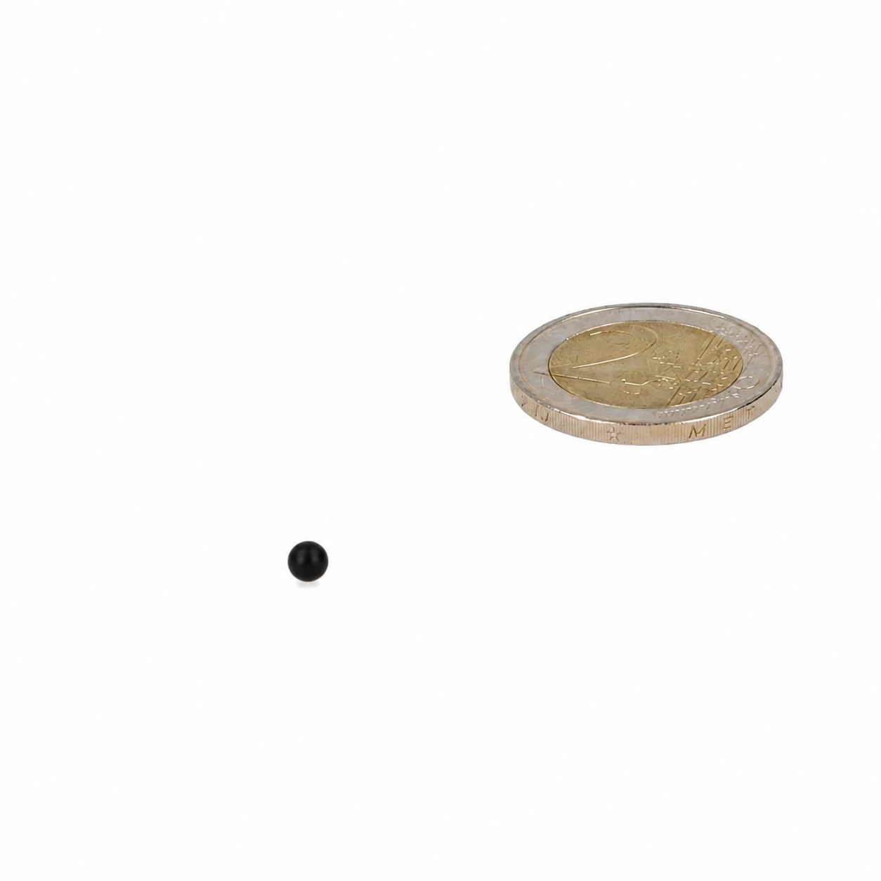 Aimant sphérique en néodyme Ø 5 mm N48 NiCuNi rose