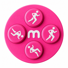 Running Bib Magnets – Pink – Set of 8