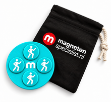 Running Bib Magnets – Turquoise – Set of 8